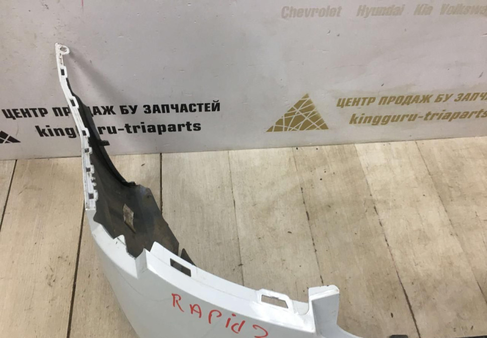 Бампер задний Skoda Rapid 2 2020 OEM 60U807421D