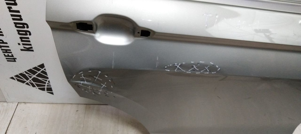 Дверь задняя правая Volkswagen Tiguan 2 oem 5NA833056 (скл-3)