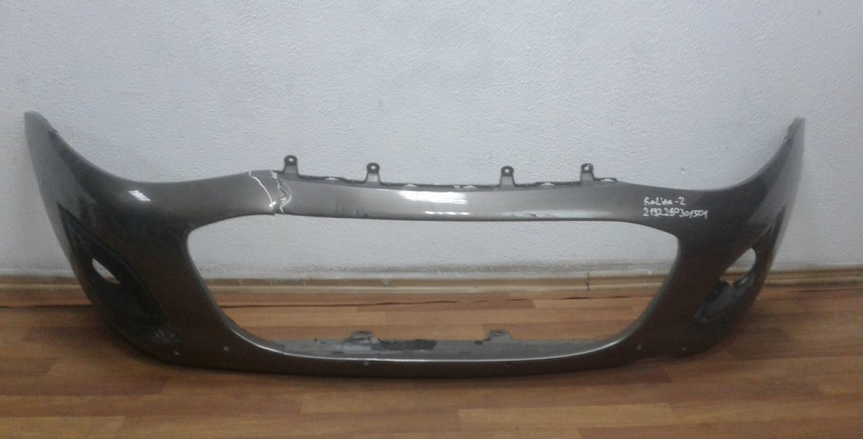 Бампер передний Lada Kalina 2 oem 2192280301501 (трещины) (скл-3)