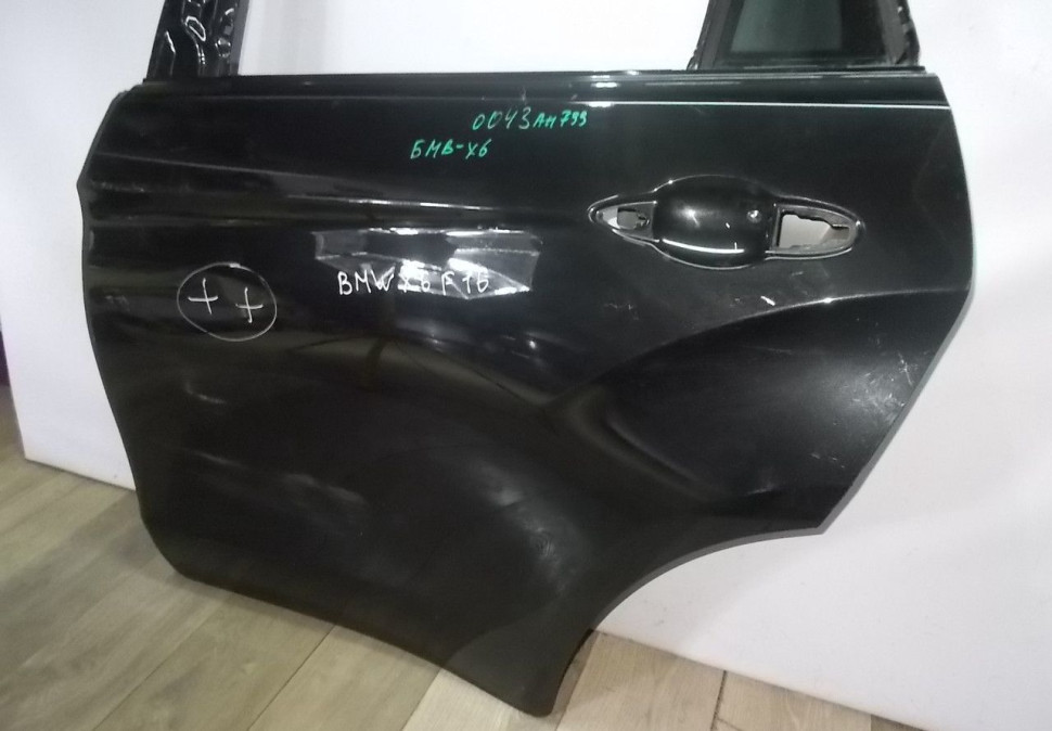 Дверь задняя левая бу BMW X6 F16 OEM 41517386743