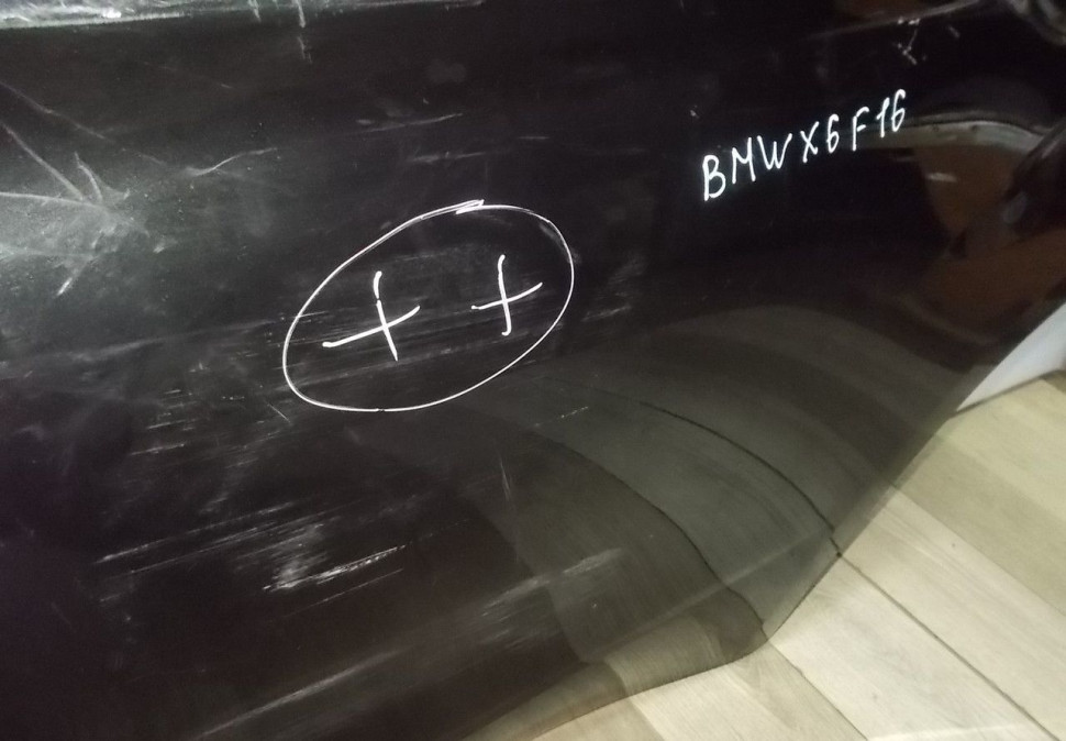 Дверь задняя левая бу BMW X6 F16 OEM 41517386743