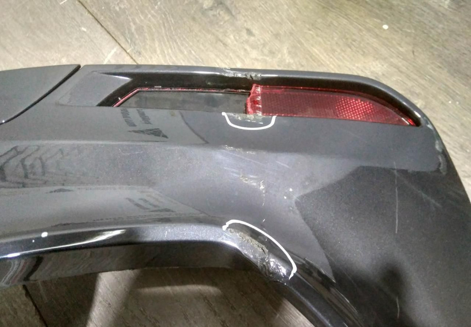 Накладка спойлер заднего бампера бу BMW 5 G30 OEM 51128064718 Накладка спойлер заднего бампера бу BMW 5 G30 OEM 51128064718