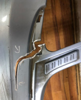 Бампер передний Lada Granta 11- oem 2191280301501 (трещ) (Скл-3)