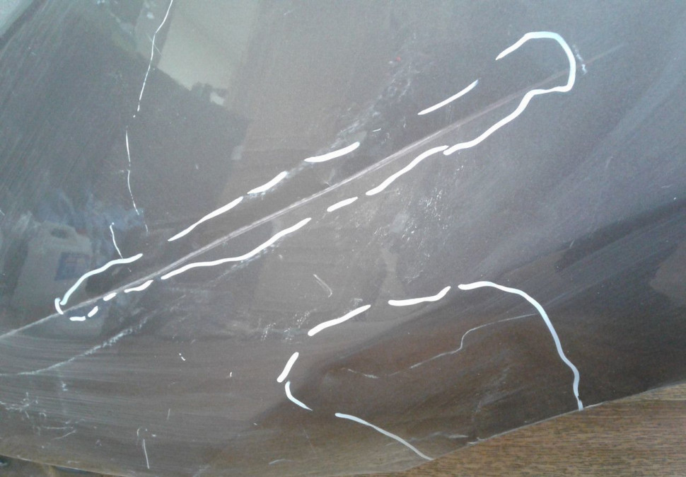 Крыло переднее левое Hyundai ix35 (11-15) вмятина Крыло переднее левое Hyundai ix35 (11-15) вмятина