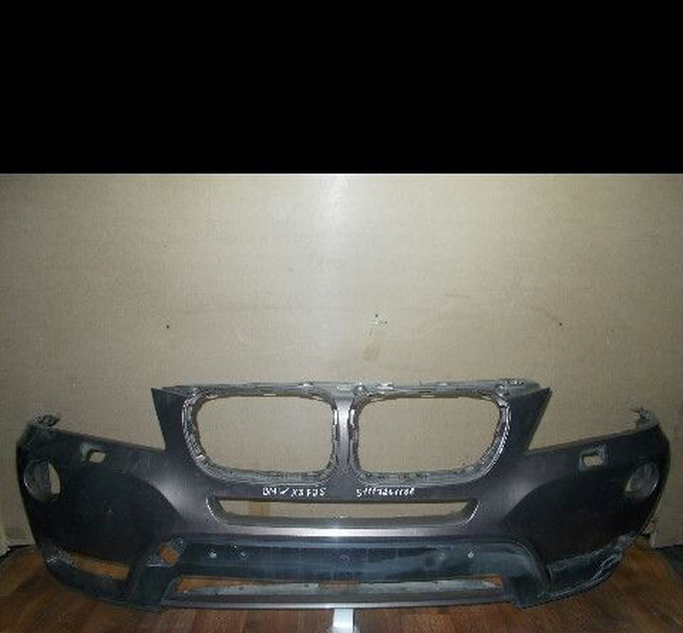 Передний бампер бу BMW X3 F25 OEM 51117261188