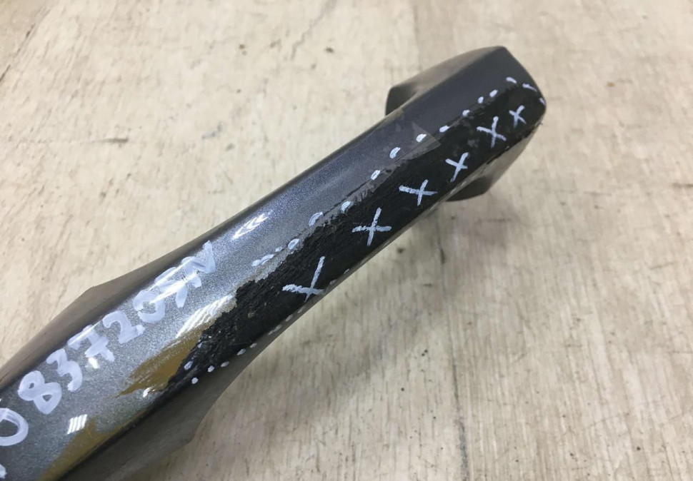 Ручка двери передняя левая Skoda Octavia A7 OEM 5G0837205N