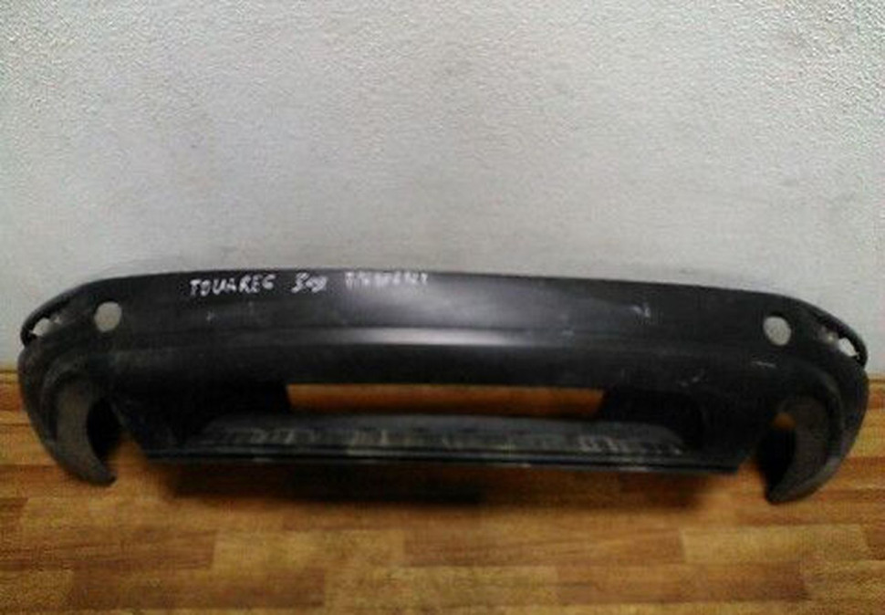 Юбка заднего бампера Volkswagen Touareg oem 7p6807521 (скл 3)
