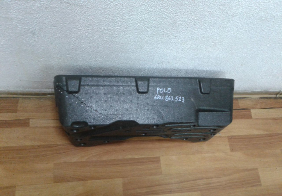 Ящик для инструментов багажника Volkswagen Polo oem 6ru863513 (трещина)
