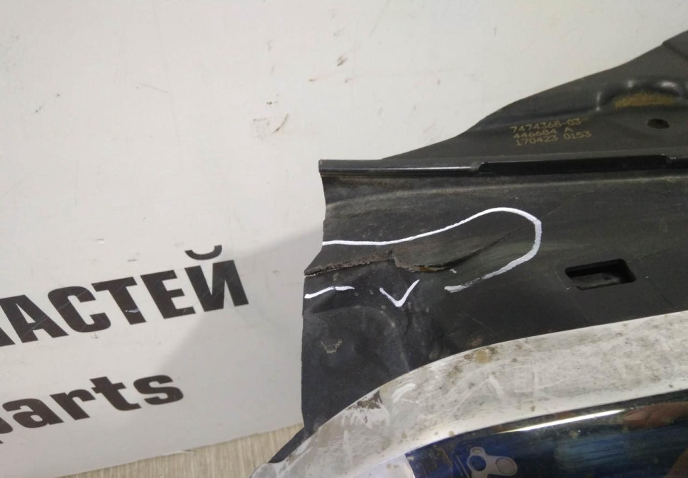 Заслонка решетки (жалюзи) бу BMW 5 G30 OEM 51747474368