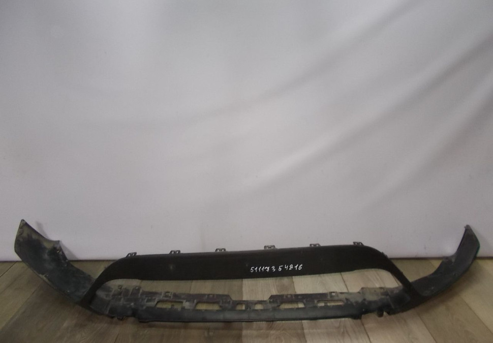 Спойлер переднего бампера бу BMW X1 F48 OEM 51117354816