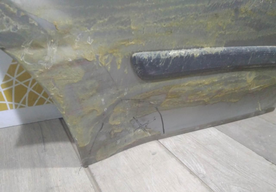 Дверь задняя правая бу Skoda Yeti OEM 5L0833052