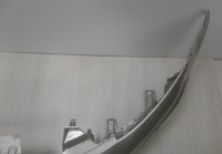 Бампер передний Volkswagen Polo седан рест oem 6RU807221A (мал.трещ) (слом.1креп.)