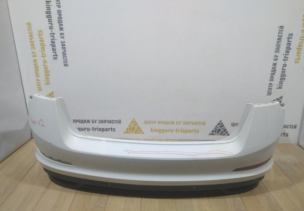 Бампер задний бу Skoda Rapid 2 OEM 60U807421D (В)