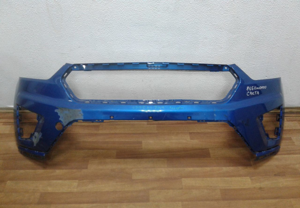 Бампер передний Hyundai Creta oem 86511m0000 (после ремонта)