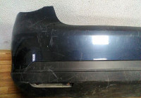 Бампер задний Volkswagen Passat B6 с юбкой трещина на юбке