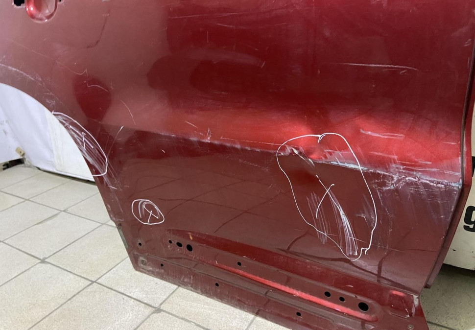 Дверь задняя правая Volkswagen Tiguan 1 07-16 oem 5N0833056A (скл-3)