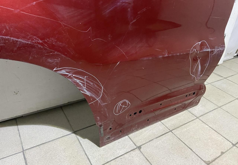 Дверь задняя правая Volkswagen Tiguan 1 07-16 oem 5N0833056A (скл-3)