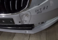 Бампер передний бу Skoda Octavia A7 рестайлинг OEM 5EU807221F (скл-3)