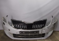Бампер передний бу Skoda Octavia A7 рестайлинг OEM 5EU807221F (скл-3)