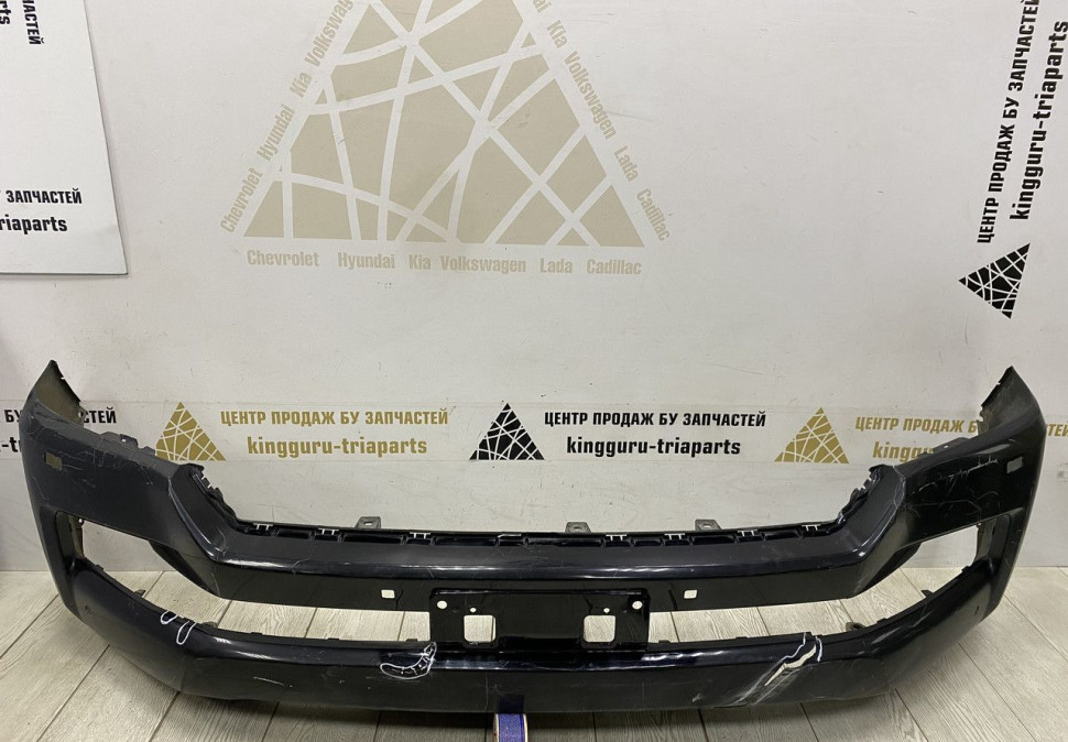 Бампер передний Toyota Land Cruiser 200 рест 2015 oem 5211960m50 (Скл-3)