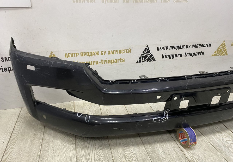 Бампер передний Toyota Land Cruiser 200 рест 2015 oem 5211960m50 (Скл-3)