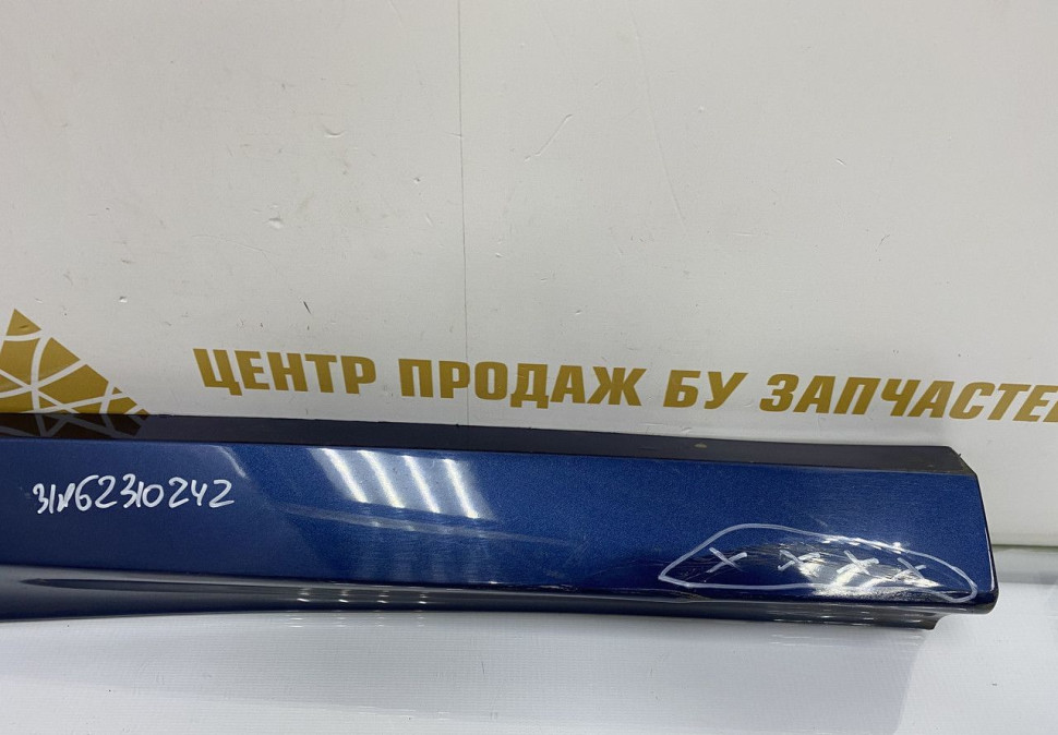 Молдинг двери задний левый BMW X3 G01 M-Pack OEM 51138064797 Молдинг двери задний левый BMW X3 G01 M-Pack OEM 51138064797