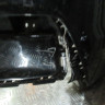 Бампер задний Hyundai Solaris 2 oem 86611h5000 (трещины) Бампер задний Hyundai Solaris 2 oem 86611h5000 (трещины)