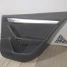 Обивка двери задняя правая бу Skoda Octavia A7 OEM 5E5867024