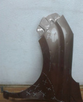 Крыло переднее левое Lada X-Ray oem 631014885R (вмятина) (скл-3)