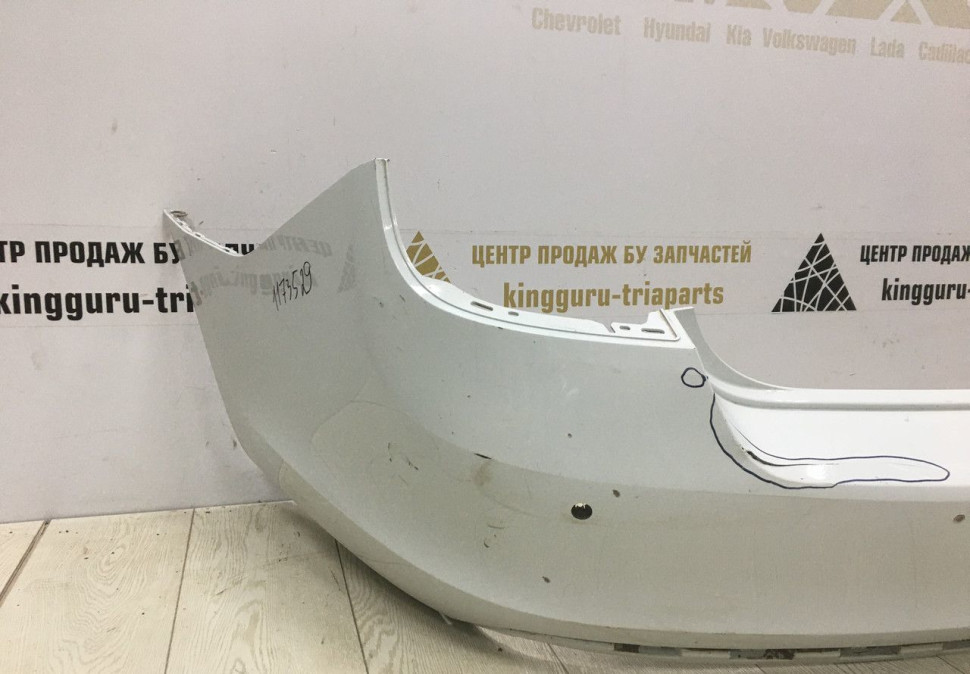 Бампер задний Skoda Rapid 2013 OEM 60U807421B