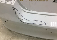 Бампер задний Skoda Rapid 2013 OEM 60U807421B