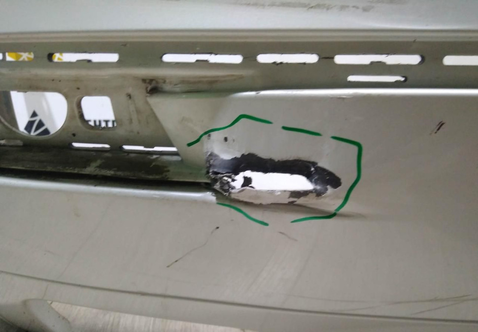 Бампер задний бу BMW 5 F10 рестайлинг OEM 51127331596
