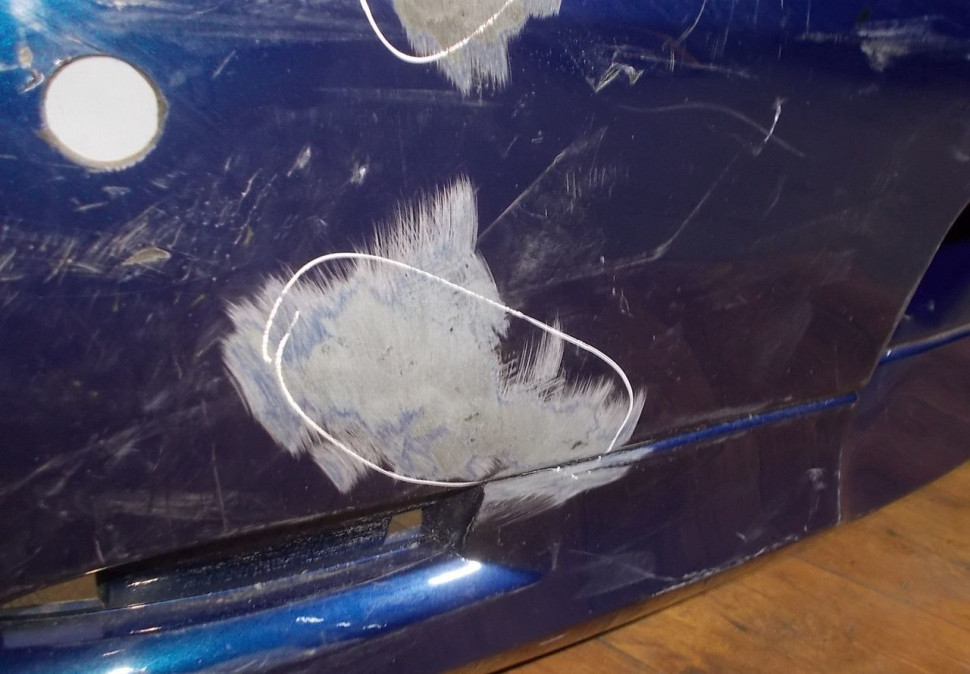 Бампер задний Renault Logan 2 OEM 850220639R