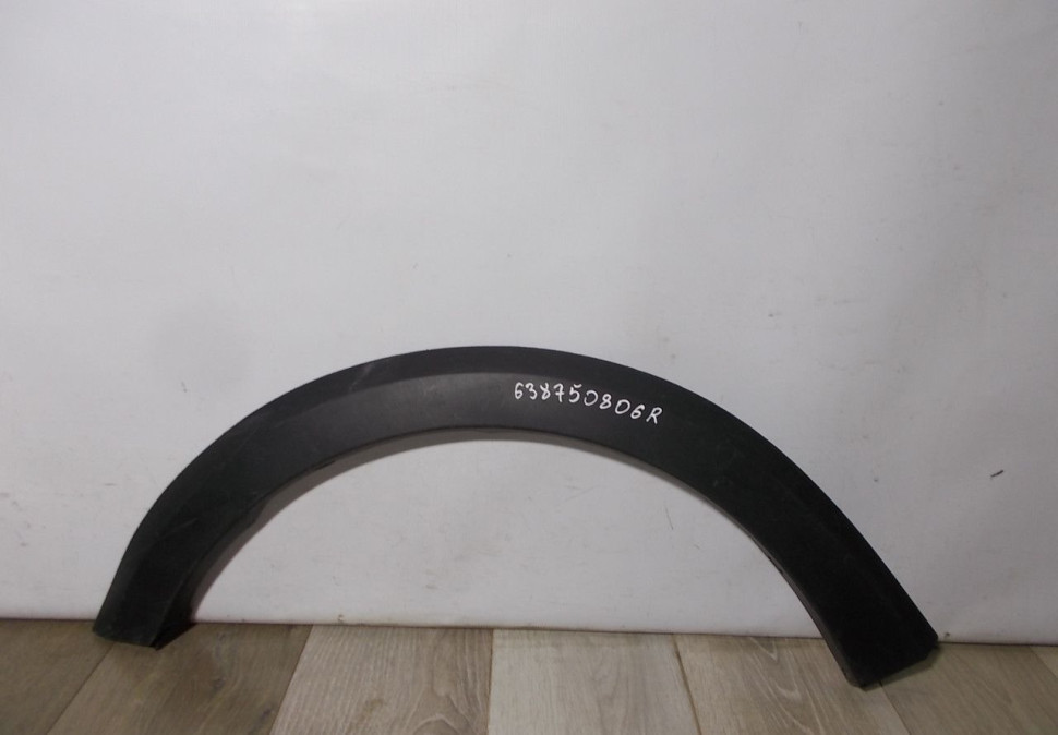 Молдинг крыла передний левый бу Renault Sandero Stepway 2 OEM 638750806R