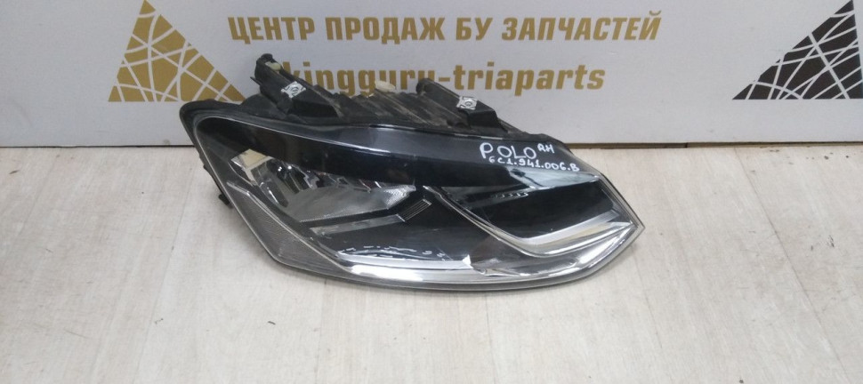 Фара правая Volkswagen Polo 5 рест 18-20 oem 6C1941006B Фара правая Volkswagen Polo 5 рест 18-20 oem 6C1941006B