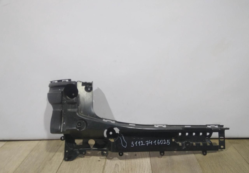 Кронштейн заднего бампера левый бу BMW X4 G02 OEM 51127416025