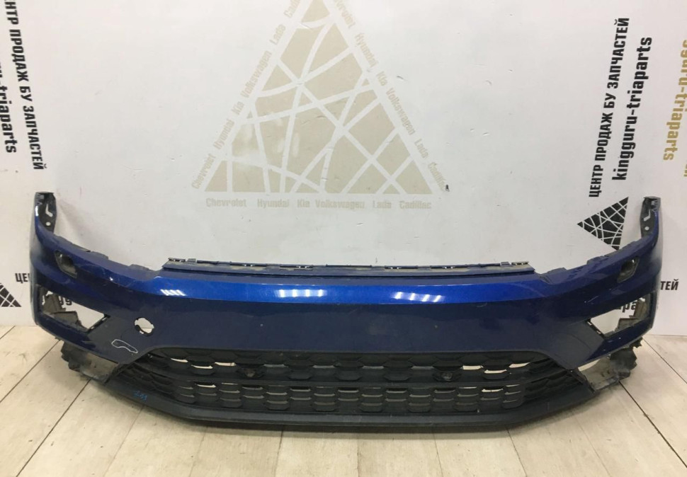 Бампер передний Volkswagen Tiguan 2 2016> oem 5NA807221A