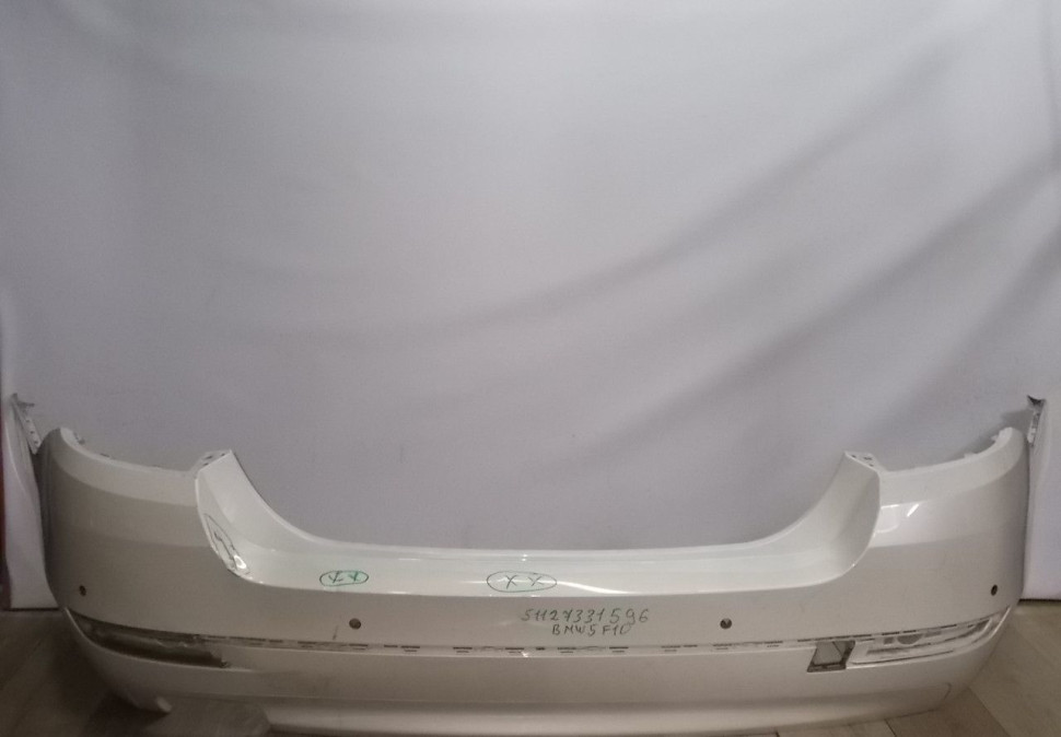 Бампер задний бу BMW 5 F10 рестайлинг OEM 51127331596