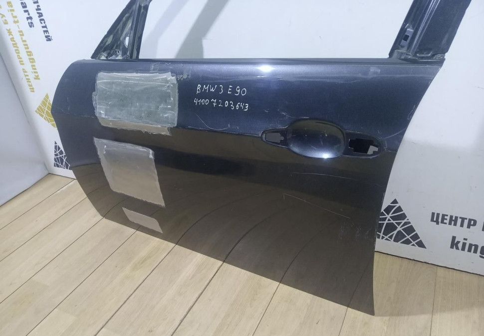 Дверь передняя левая бу BMW 3 E90 OEM 41007203643