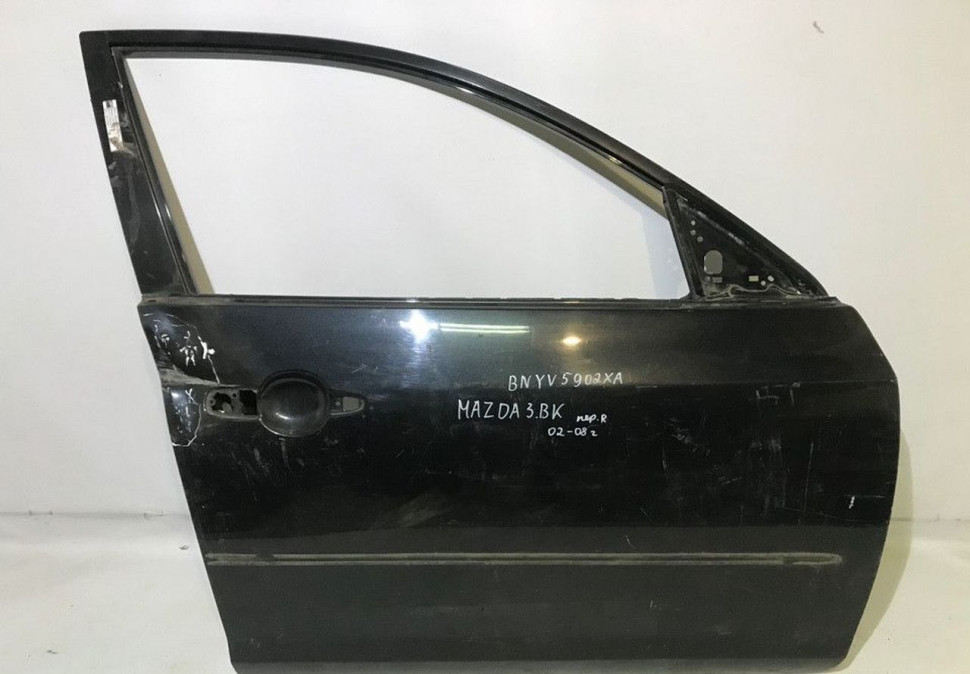 Дверь передняя правая б/у Mazda 3 BK OEM BNYV5902XA  (скл-3)