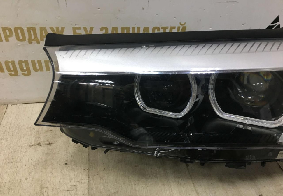 Фара ЛЭД LED не адаптив левая BMW 5 G30 OEM 7439199 Фара ЛЭД LED не адаптив левая BMW 5 G30 OEM 7439199