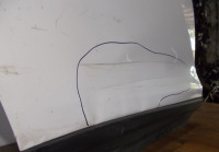 Дверь задняя правая бу BMW X3 F25 OEM 41527238696