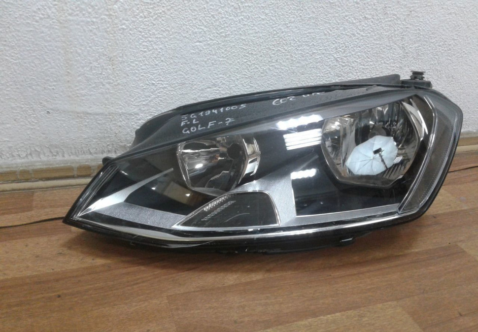 Фара левая Volkswagen Golf 7 oem 5g1941005 (после ремонта)