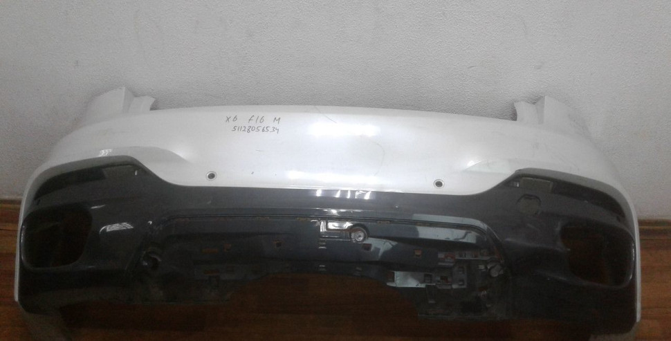 Бампер задний бу BMW X6 F16 M-Pack OEM 51128056534