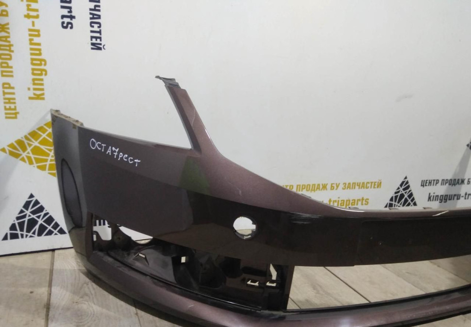Бампер передний бу Skoda Octavia A7 рестайлинг OEM 5EU807221F