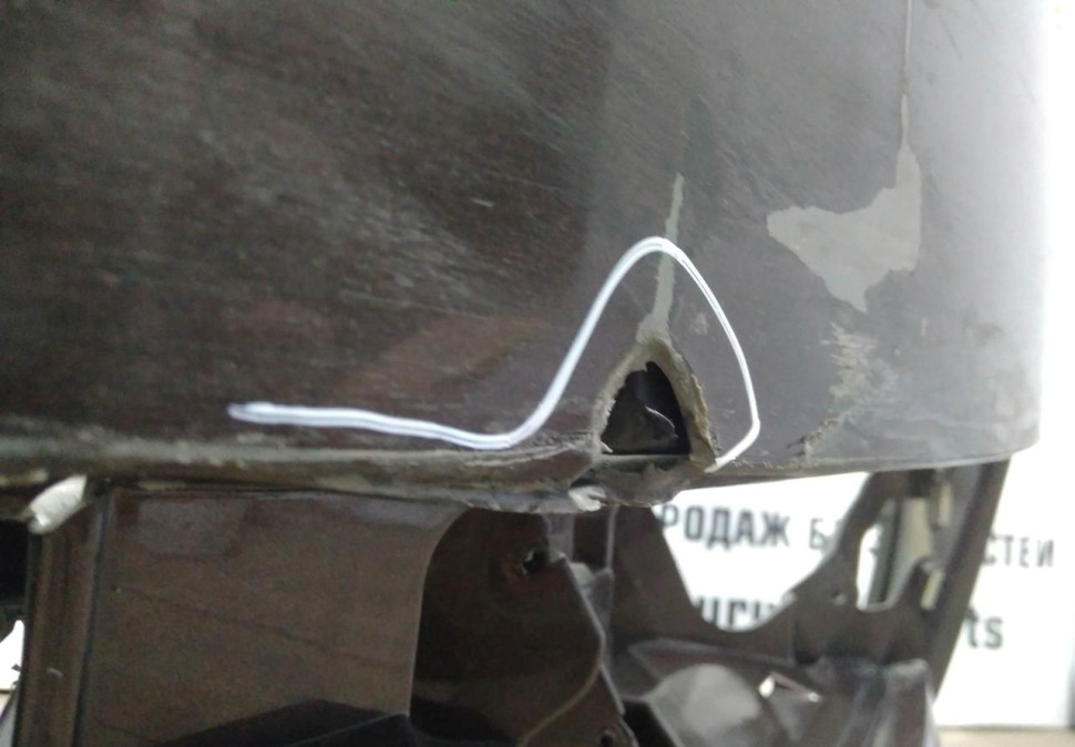 Бампер передний бу Skoda Octavia A7 рестайлинг OEM 5EU807221F