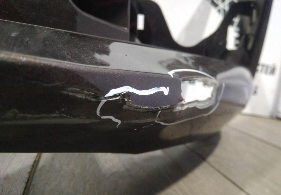 Бампер передний бу Skoda Octavia A7 рестайлинг OEM 5EU807221F