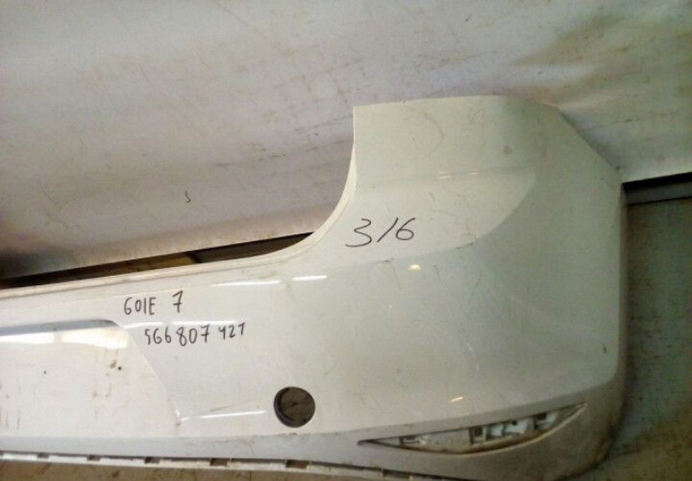 Бампер задний Volkswagen Golf 7 Oem 5G6807421 Бампер задний Volkswagen Golf 7 Oem 5G6807421