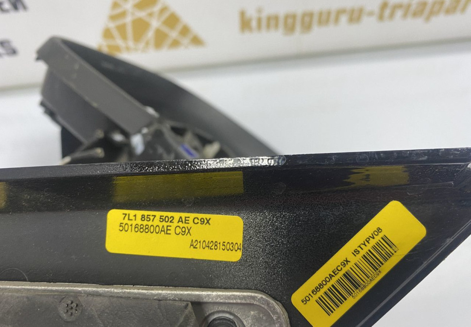 Зеркало правое 9К Volkswagen Transporter T5 T6 2009 oem 7L1857502K