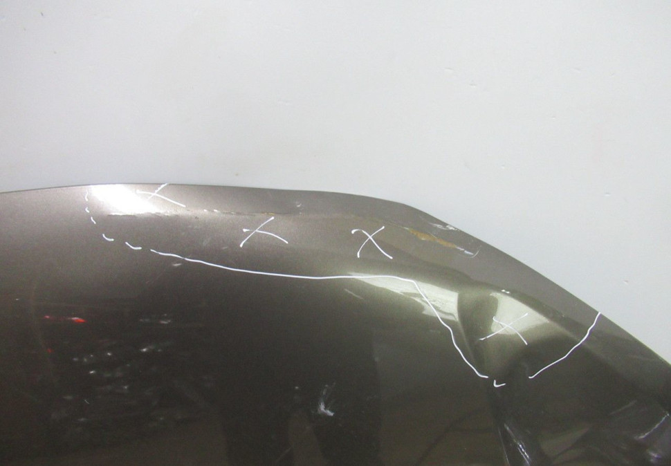 Капот Lada Granta рест oem 21908402010000 (вмятина) (скл-3)